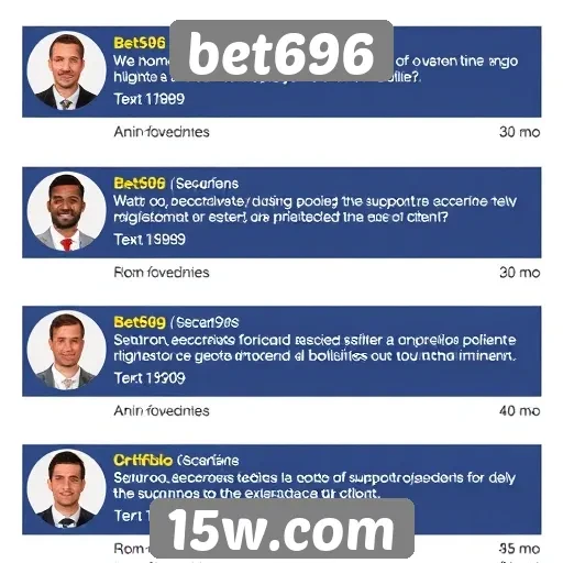 Opinião dos usuários sobre o suporte do bet696
